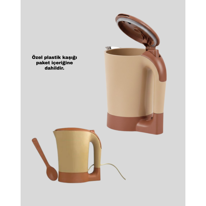 Kettle Özellikli Türk Kahvesi Makinesi Taşınabilir Mini Tasarım - Lisinya