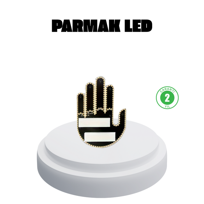 176 LED Amber Renkli El Hareketiyle Kontrol Edilen Motosiklet Dönüş Sinyali - Lisinya