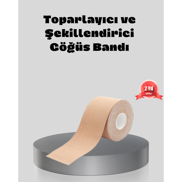 Suya Dayanıklı Görünmez Göğüs Bandı – Pamuklu ve Esnek Destek Bandı - Lisinya