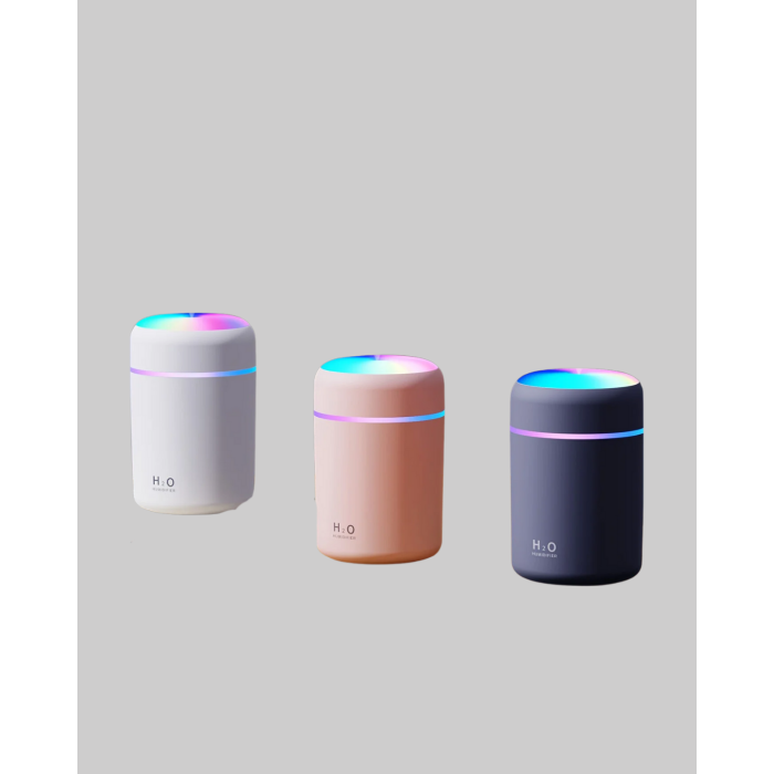 USB Bağlantılı LED Işıklı Hava Nemlendirici – Sessiz ve Kullanıcı Dostu Tasarım - Lisinya