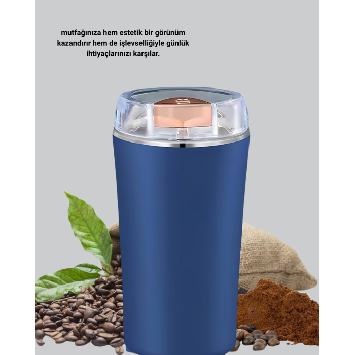 Paslanmaz Çelik Kahve ve Baharat Öğütücü – Otomatik Mekanizma - Lisinya