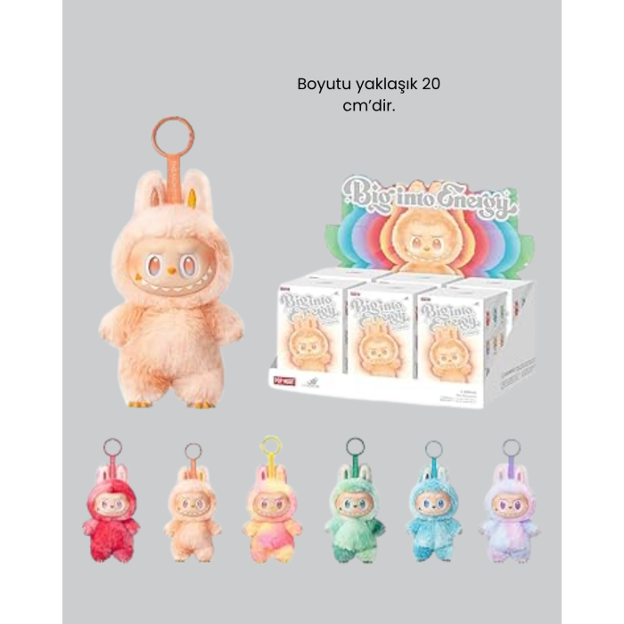 Labubu Peluş Oyuncak – Koleksiyonluk Yumuşak Dekoratif Figür 20 cm - Lisinya