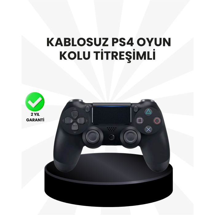 Şarjlı Kablosuz PS4 Oyun Kolu Titreşimli Hassas Kontrol - Lisinya