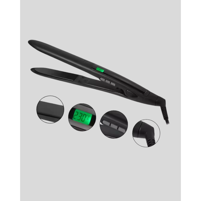Titanyum Kaplamalı Saç Düzleştirici – Nem Koruma Sensörü - Lisinya