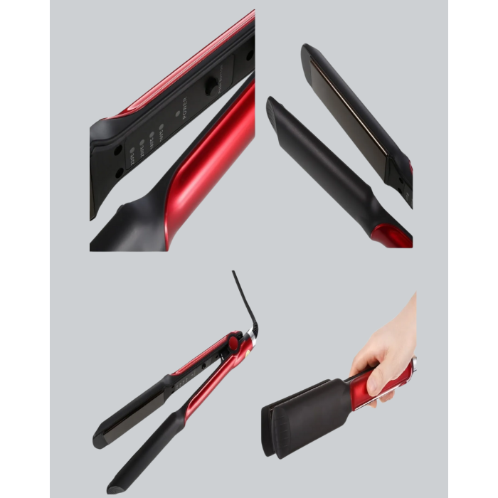 160°–220° Isı Ayarlı Saç Düzleştirici – Seyahat Tipi Hafif Model - Lisinya