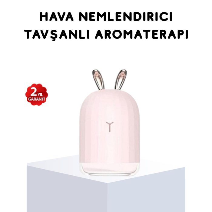 Ultrasonik Hava Nemlendirici – Sessiz Çalışan, Su Bazlı, Ferahlatıcı Buhar Difüzör - Lisinya