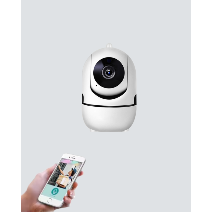 360° Dönen Akıllı WiFi Kamera – Uzaktan Kontrol ve İki Yönlü Ses Özellikli - Lisinya