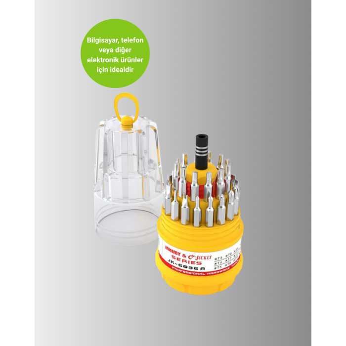 Hassas Tornavida Seti Kaymaz Saplı Elektronik Onarım Seti - Lisinya