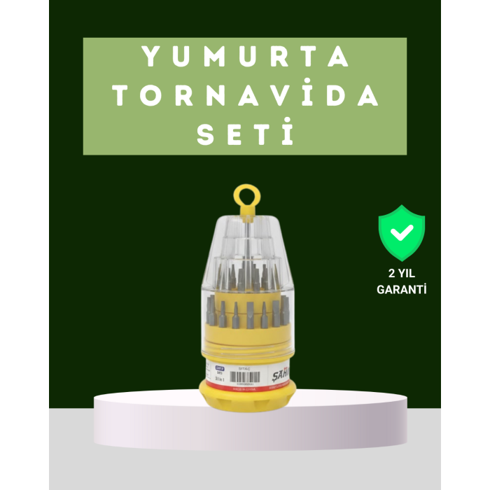 Ateşe Dayanıklı Tornavida Seti Elektronik Tamir İçin Çok Uçlu - Lisinya