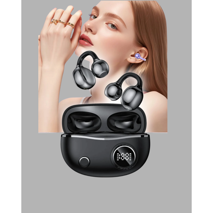 Açık Kulak Bluetooth Kulaklık 5.4 APTX Destekli Ergonomik Tasarım - Lisinya