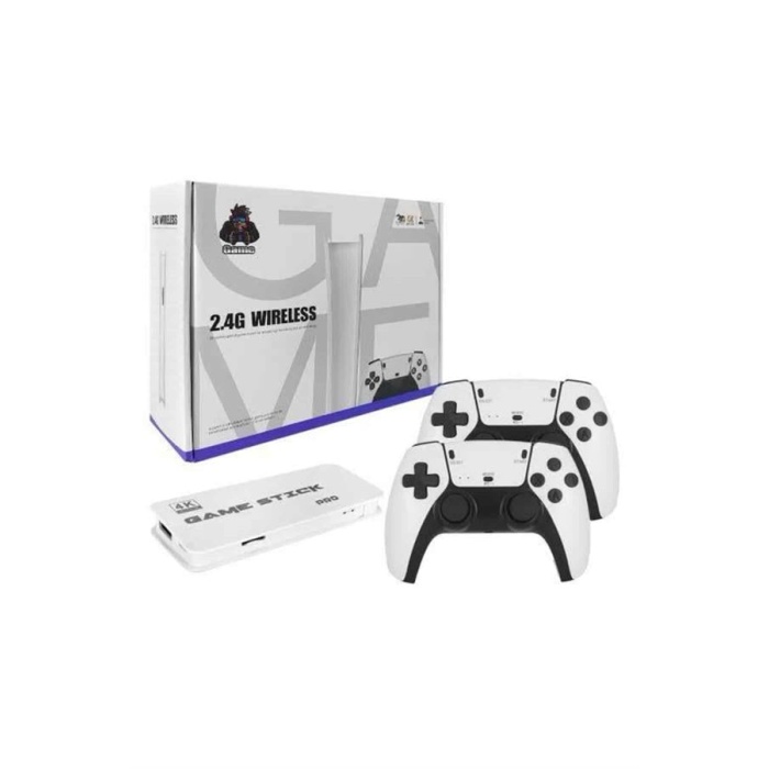 3D 4K 2000 Oyunlu Game Stick Oyun Konsolu Çift Konsol - Lisinya
