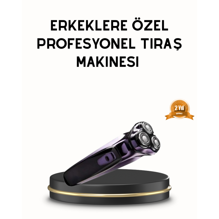 Kompakt Şarjlı Saç Sakal Tıraş Makinesi Kuru Kullanım Özellikli - Lisinya