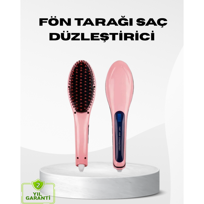 Seramik Plakalı Saç Düzleştirici Hızlı Isınan 5 Kademe Isı Ayarlı - Lisinya