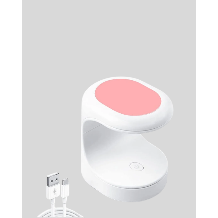 LED Mini Oje Kurutucu Taşınabilir Hızlı Kuruma Cihazı 3 LED Işıklı - Lisinya