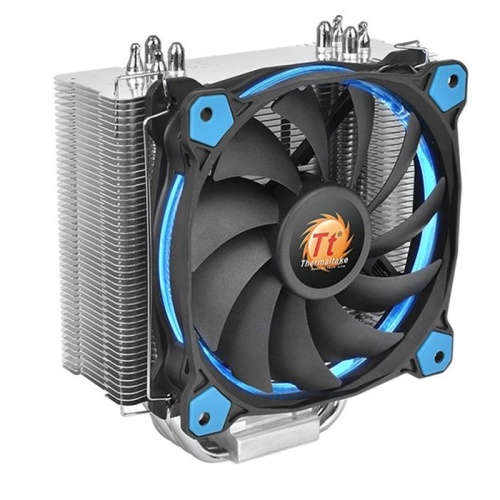 THERMALTAKE CL-P022-AL12BU-A Riing Silent 12cm Mavi Ledli fanlı CPU Soğutucu İntel LGA2011/1366/115x/
