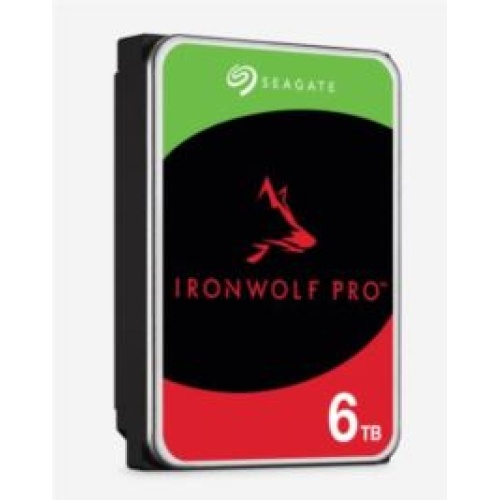 SEAGATE St6000nt001  IronWolf Pro 6 TB Kurumsal NAS Dahili Sabit Disk HDD CMR 3.5 SATA 6 Gb