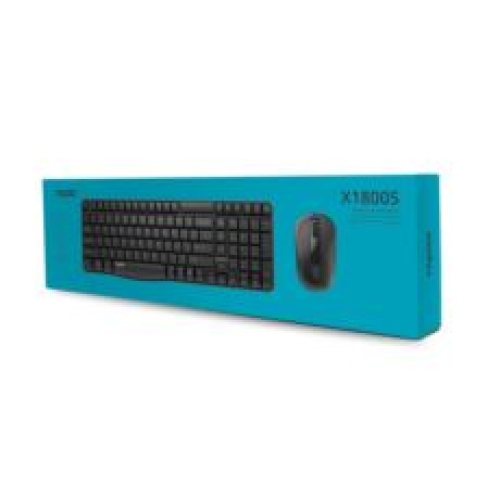 RAPOO X1800S 1000DPI Nano Alıcılı Kablosuz Türkçe Klavye Optik Mouse Set