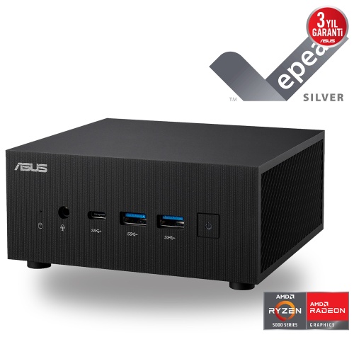 ASUS  MINIPC PN52-S7089MD-R7 5800H-8G-256G M.2 SSD-DOS-(KM YOK)-3YIL-2xHDMI-DP-WiFi 6E-BT-VESA