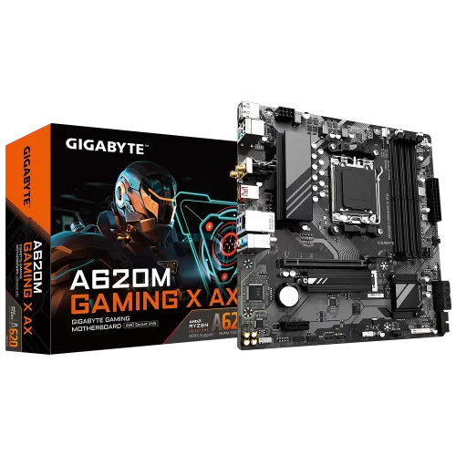 GIGABYTE A620M Gaming X AX AMD AM5 DDR5 Micro ATX Anakart