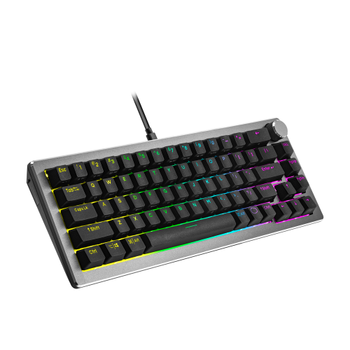 COOLERMASTER CM CK720 Siyah RGB KALIH Beyaz Switch %65 Mekanik Oyuncu Klavyesi - UK Layout