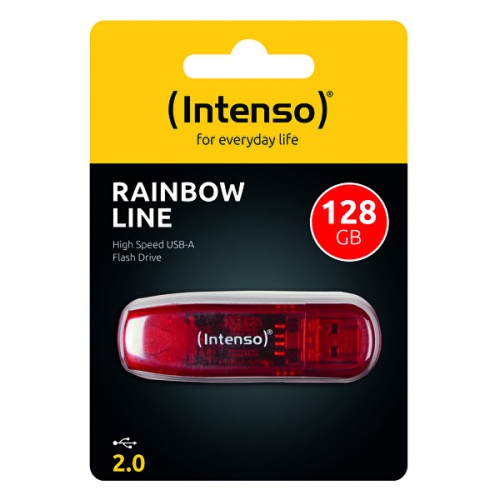 INTENSO 3502491 128GB USB2.0 Rainbow Line