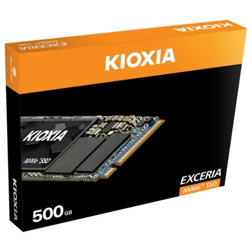 TOSHIBA Kioxia Exceria 500GB m.2 NVMe LRC10Z500GG8