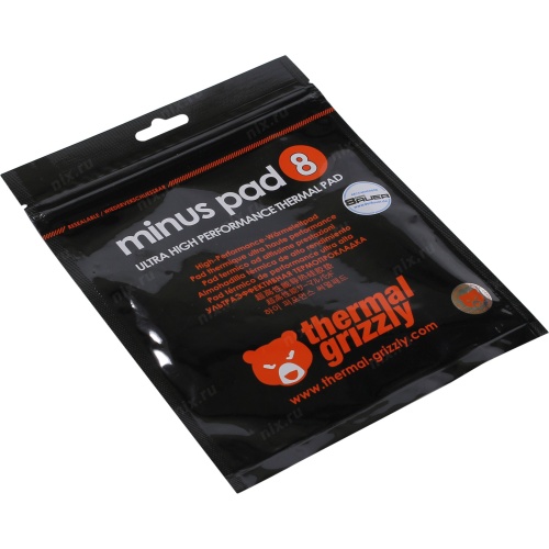 THERMALGRIZZLY Minus Termal Pad8 8W-100x100x 0,5 mm