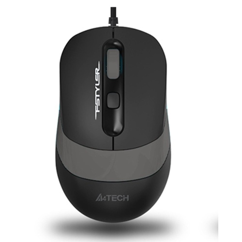 A4-TECH FM10 USB Siyah/Gri Optik 1600 DPI Mouse FM10/GRI