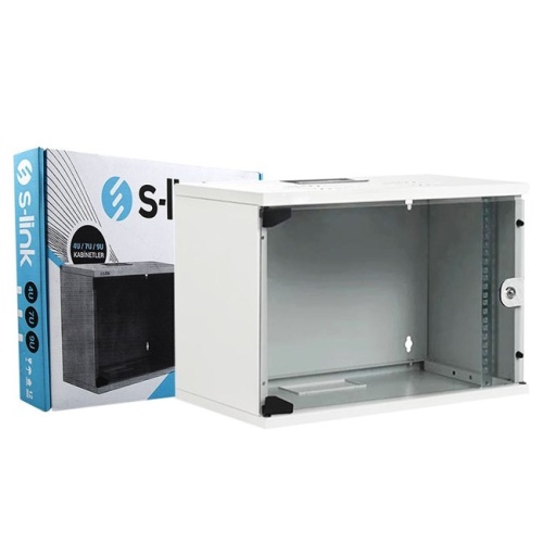 S-LINK SH-4U 4U Soho Rack Kabin 19inch WxD 530mmX400mm