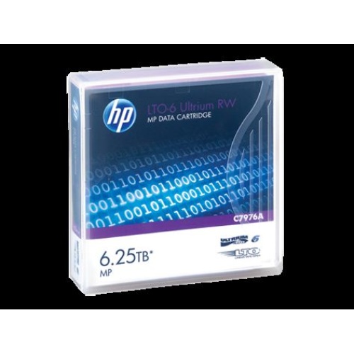 HP-E C7976A LTO-6 ULTRIUM 6.25TB MP RW DATA TAPE