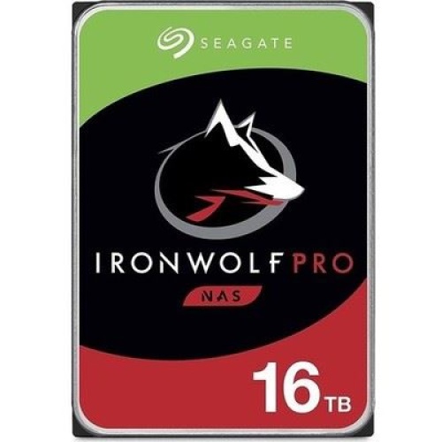 SEAGATE ST16000NT001 16TB Sata 7200RPM 256MB Ironwolf Pro New Dahili Disk