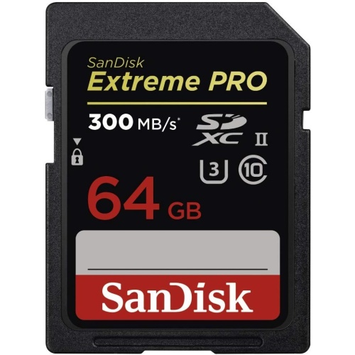SANDISK 64GB SD KART 300Mb/s EXTREME PRO  SDSDXDK-064G-GN4IN