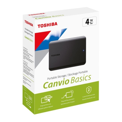 TOSHIBA Canvio Basic 4TB Usb 3.2 Gen1-HDTB540EK3CA