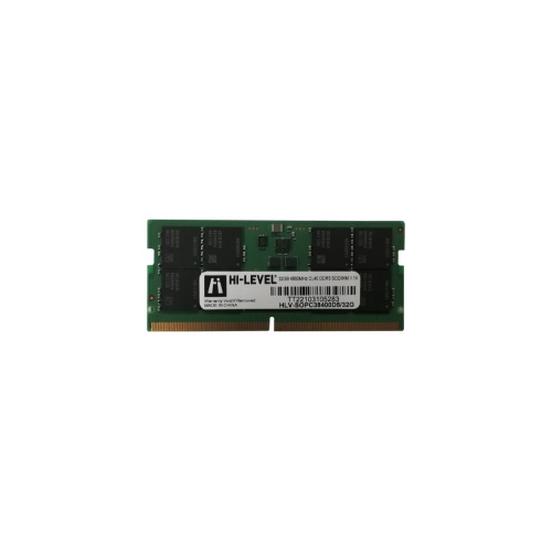HI-LEVEL 32 GB DDR5 4800MHz  CL40 SODIMM (HLV-SOPC38400D5/32G)