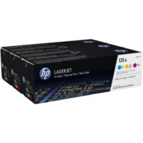 HP U0SL1AM (131A) CAMGOBEGI/MACENTA/SARI 3lu PAKET TONER 1.800 SAYFA