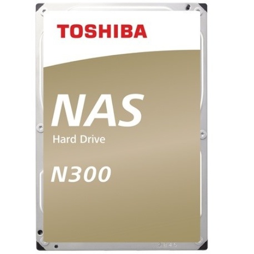 TOSHIBA 8TB N300 7200 128MB 7/24 Nas HDWG480UZSVA