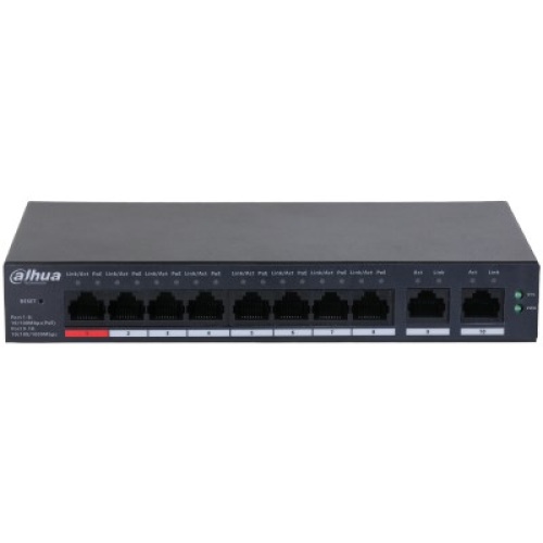 DAHUA CS4010-8ET-110 8 Port PoE Cloud Man. Switch