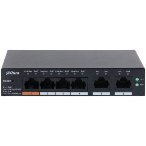 DAHUA Dahua 4 Port 100Mbps Cloud PoE (CS4006-4ET-60)
