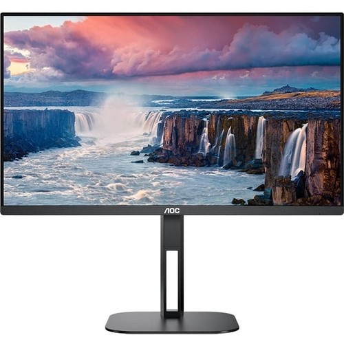 AOC 23.8  24V5C/BK IPS 4MS 75MHZ 1XHDMI 1XDP 4XUSB 3.2 USB-C FHD1920X1080 HOPARLÖR FREESYNC FLICKER-FREE PIVOT VESA SİYAH