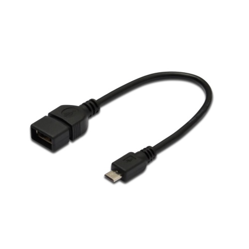 BEEK  BK-02-OTG Beek USB On-The-Go (OTG) Kablosu, 0,20 metre, AWG 28, USB A, dişi - Micro USB B, erkek