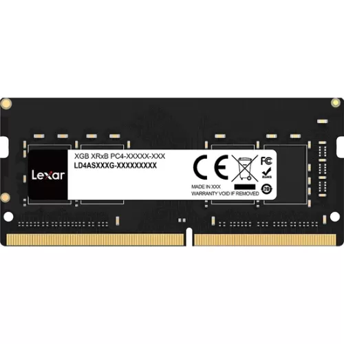 LEXAR LD4AS032G-B3200GSST RAM NB DDR4 SO-DIMM 32GB 260 PIN 3200MBPS CL22 1.2V- BLISTER PACKAGE