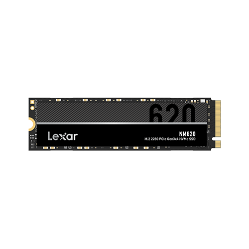 LEXAR LNM620X002T-RNNNG SSD NM620X 2TB HIGH SPEED PCIe GEN3X4 WITH 4 LANES M.2 NVMe UP TO 3500 MB/S READ AND 3000 MB/S WRITE