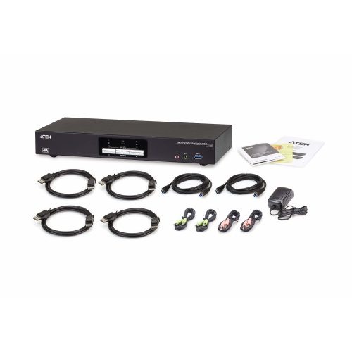 ATEN Aten ATEN-CS1942DP 2-Port USB 3.0 4K DisplayPort Dual Display KVMP™ Switch