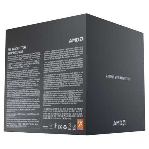AMD AMD RYZEN 9 7900 12 Core, 3,70-5.40GHz, 76Mb Cache, 170W,  AMD Wraith Prism Fan, AM5 Soket, BOX (Kutulu) (Grafik Kart YOK, Fan VAR)