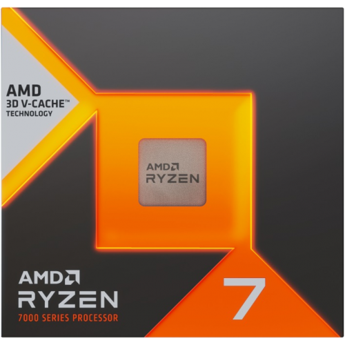 AMD  RYZEN 7 7800X3D 8 Core, 4,20-5.00GHz, 104Mb Cache, 120W,  AM5 Soket, BOX (Kutulu) (Grafik Kart YOK, Fan YOK)