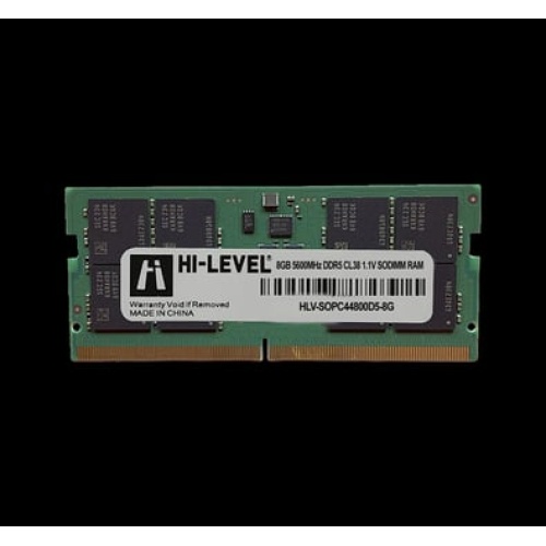 HILEVEL 8GB DDR5 5600Mhz SODIMM 1.1V HLV-SOPC44800D5-8G