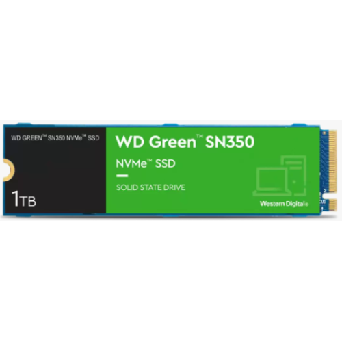 WD 1TB WD GREEN M.2 NVMe SN350 3200/2500MB/s WDS100T3G0C SSD