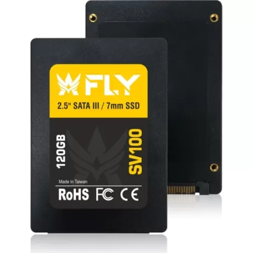FLY FLY SV100, 120GB, 560-540Mb/s, 2.5&quot; SATA3, 3D NAND, SSD