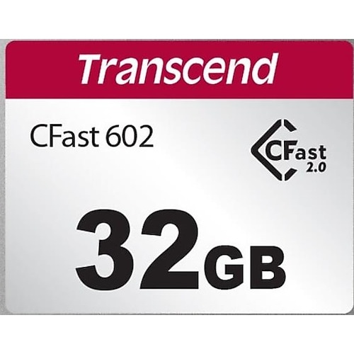 TRANSCEND Transcend 32GB CFX602 CFast 2.0 Hafıza Kartı