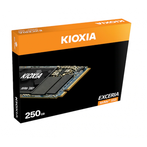 KIOXIA KIOXIA Exceria 250GB NVMe Gen3 M.2 SATA SSD R:1700MB/s W:1200 MB/s